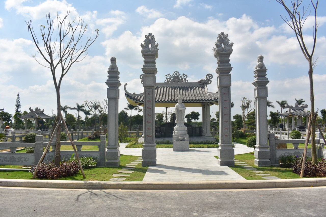 Cảnh quan tiện ích tại Công Viên Vĩnh Hằng Long Thành
