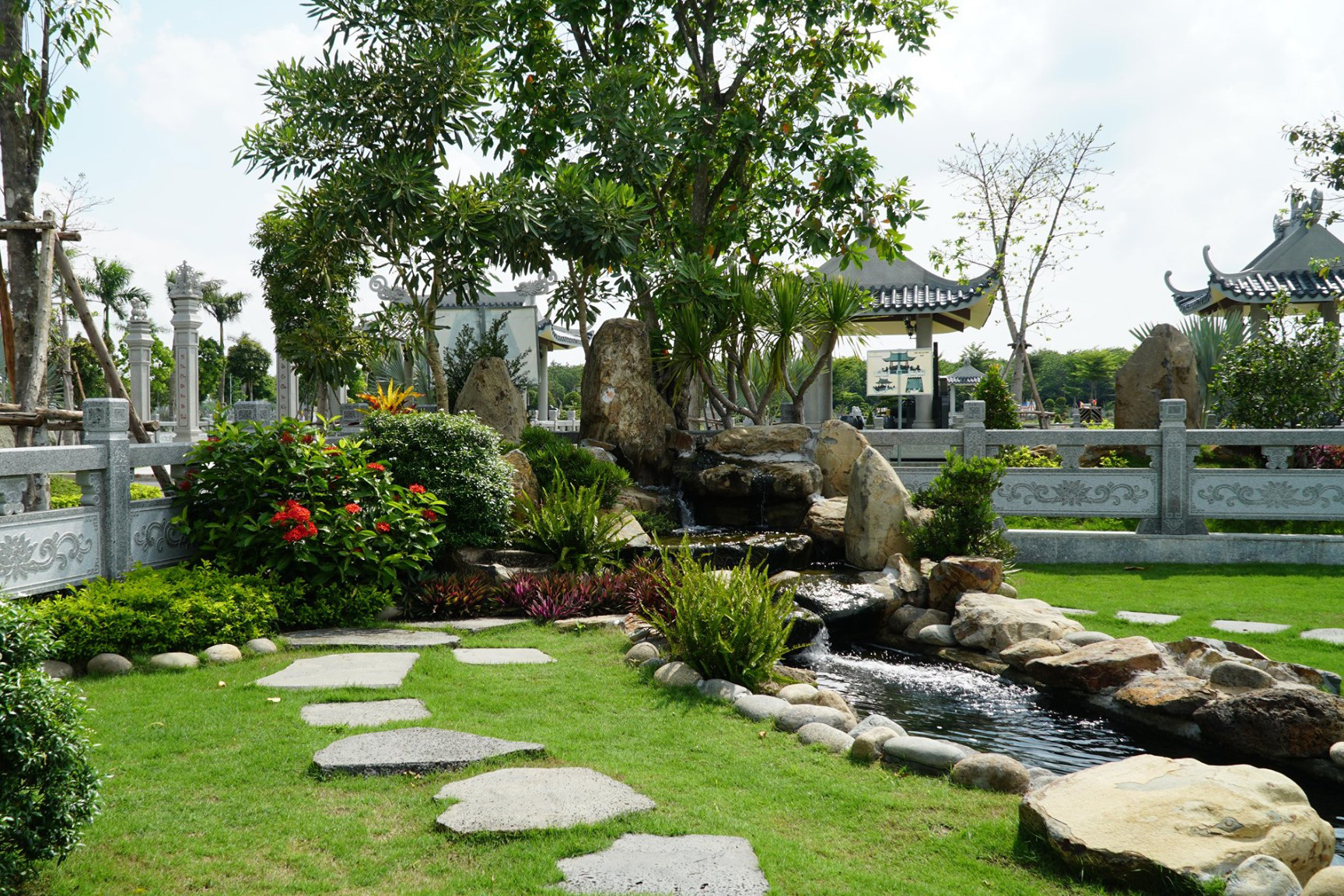 Cảnh quan tiện ích tại Công Viên Vĩnh Hằng Long Thành