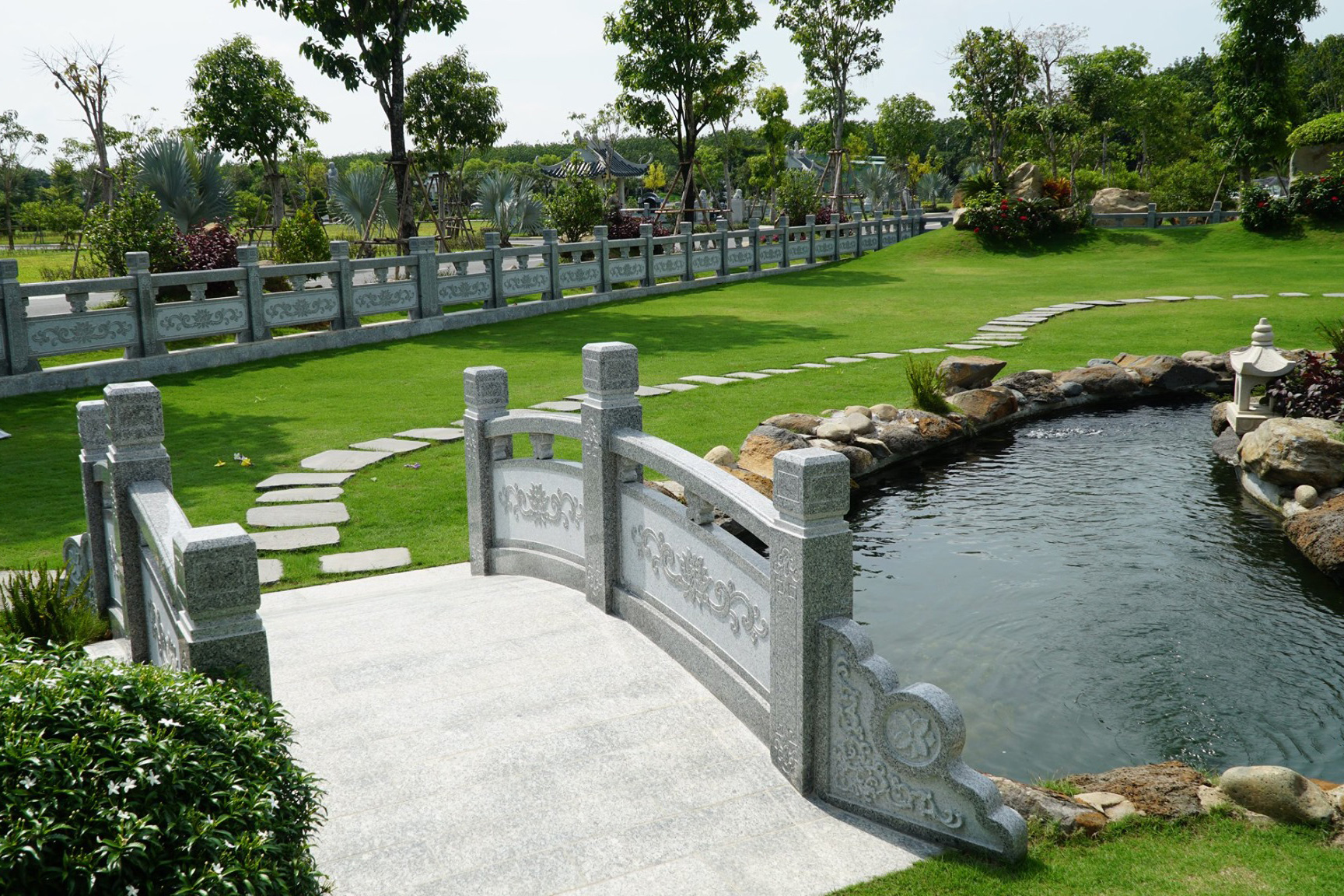 Cảnh quan tiện ích tại Công Viên Vĩnh Hằng Long Thành