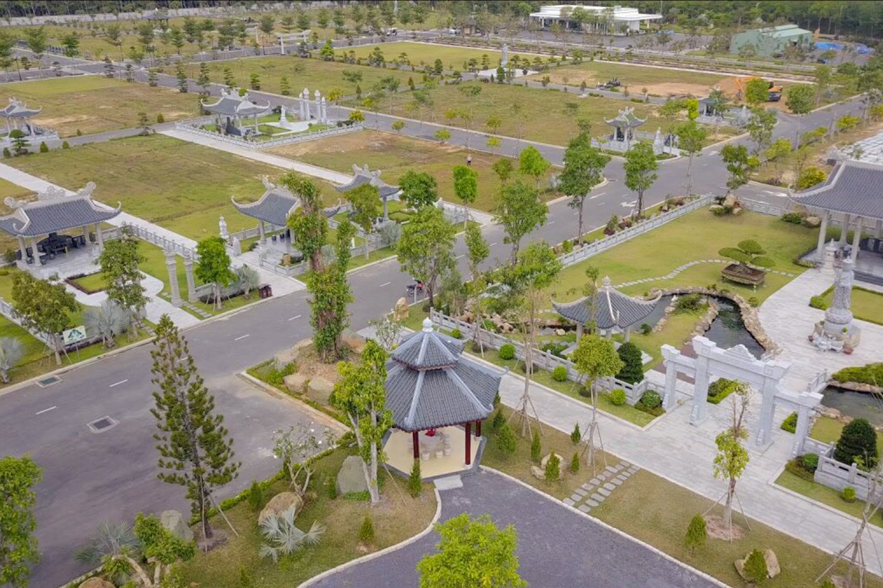 Cảnh quan tiện ích tại Công Viên Vĩnh Hằng Long Thành