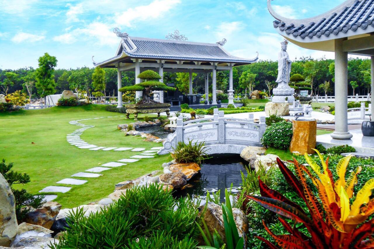Cảnh quan tiện ích tại Công Viên Vĩnh Hằng Long Thành